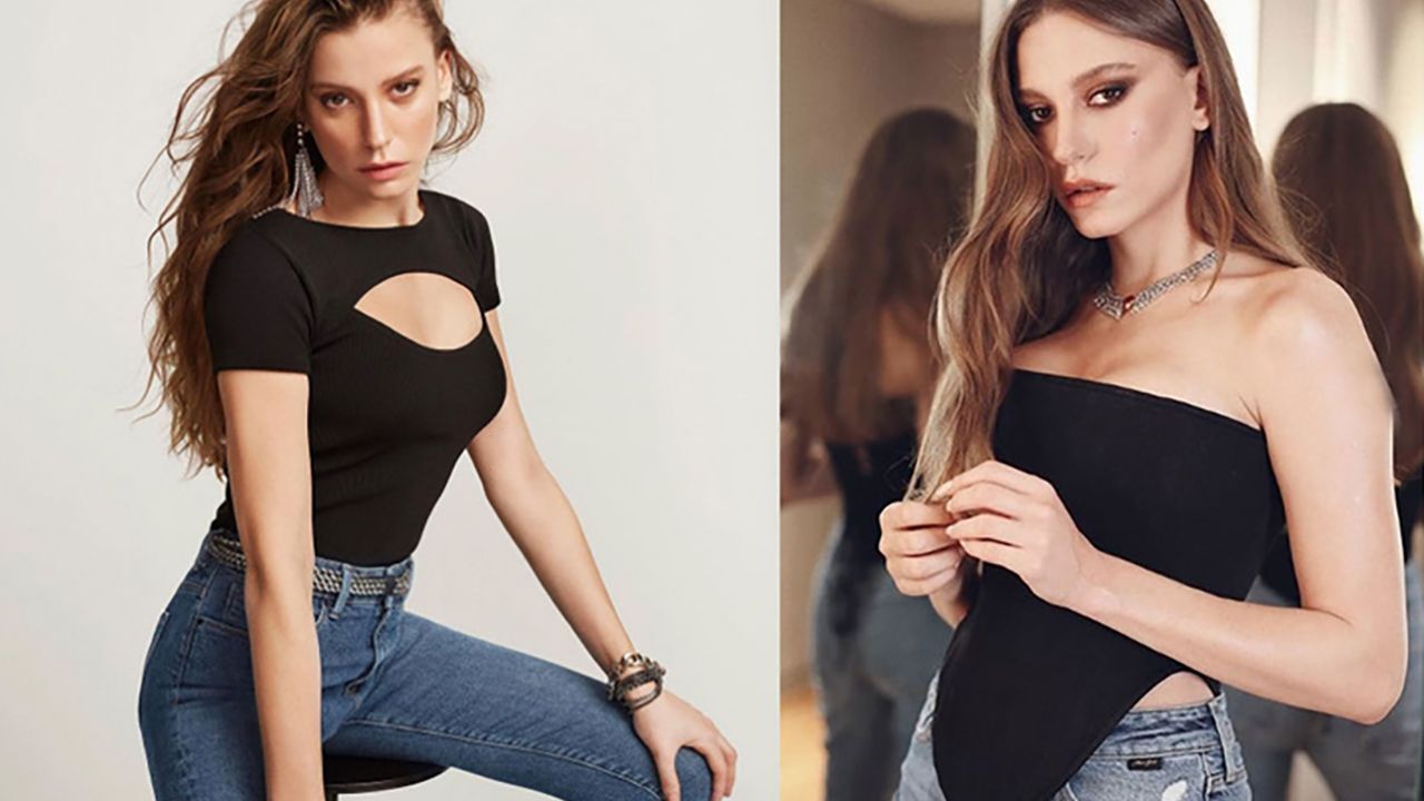 Serenay Sarıkaya göğüslerine bakın ne yaptırdı?