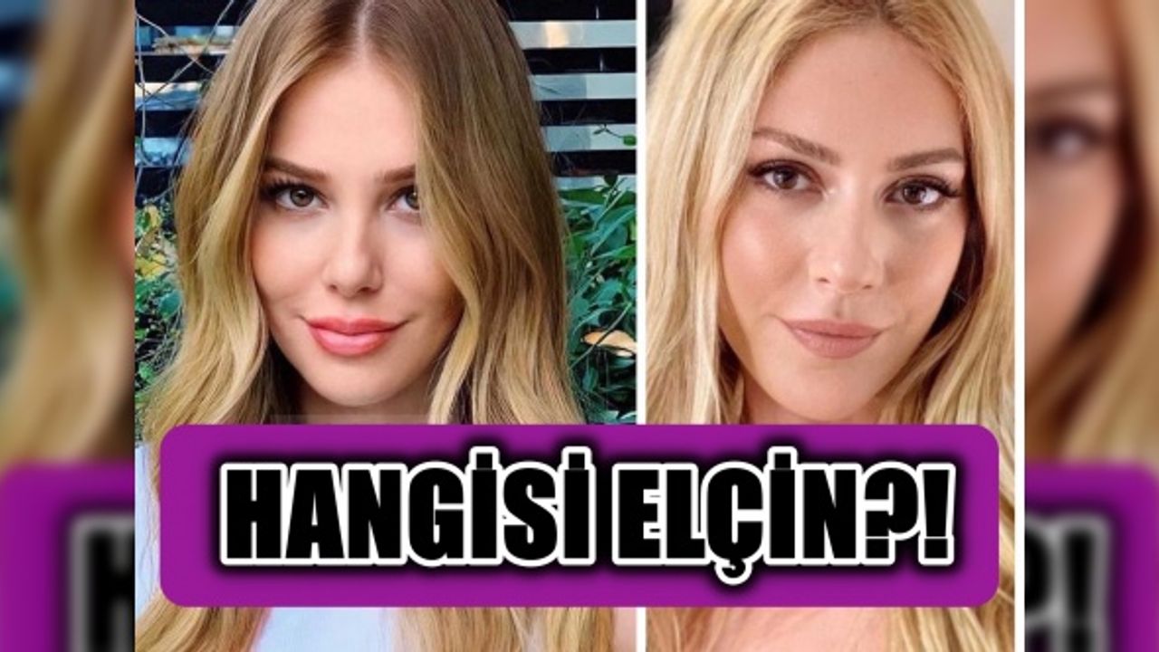 İmaj değiştiren Elçin Sangu'yu Sinem Kobal'a benzettiler