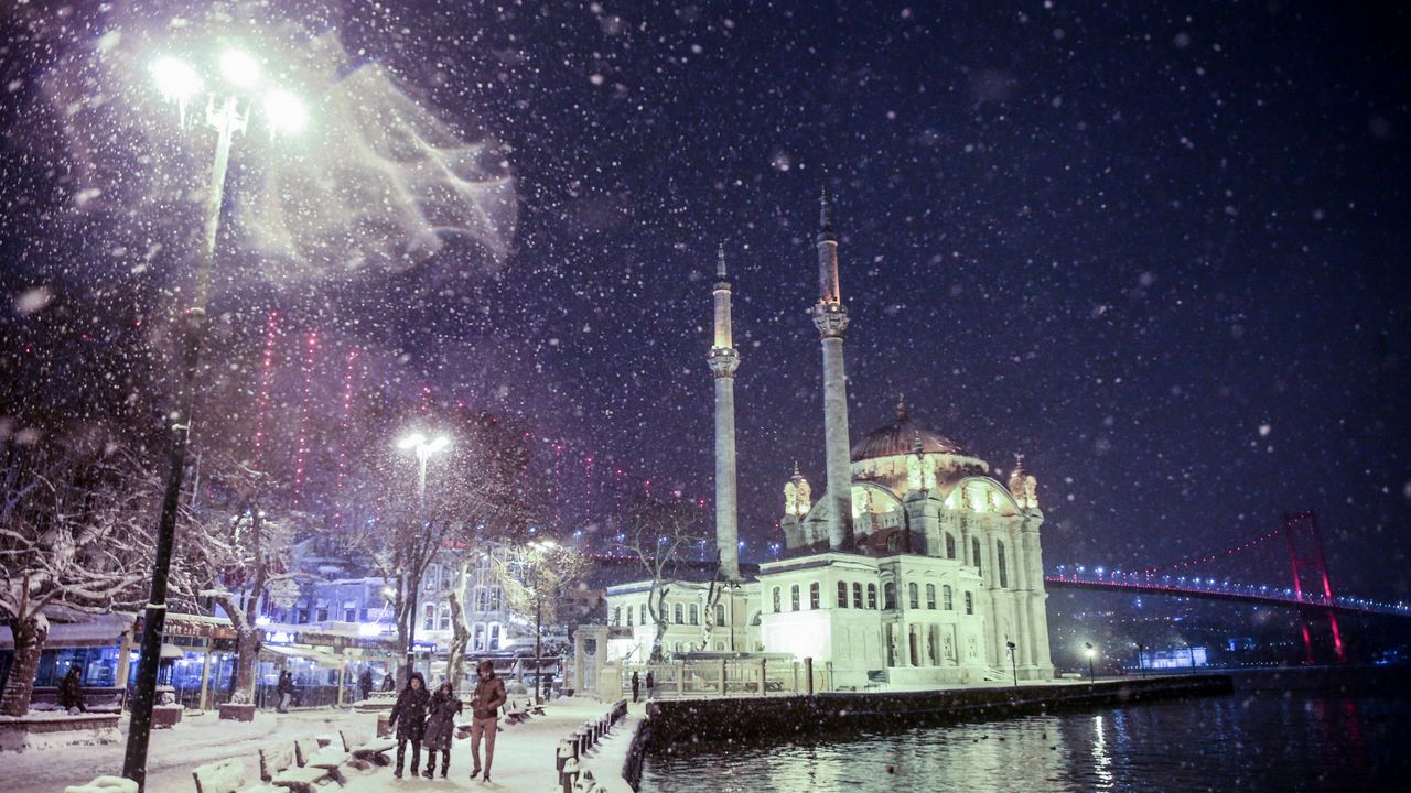 İstanbul’a kar geliyor! Tarih belli oldu ve Günlerce sürecek
