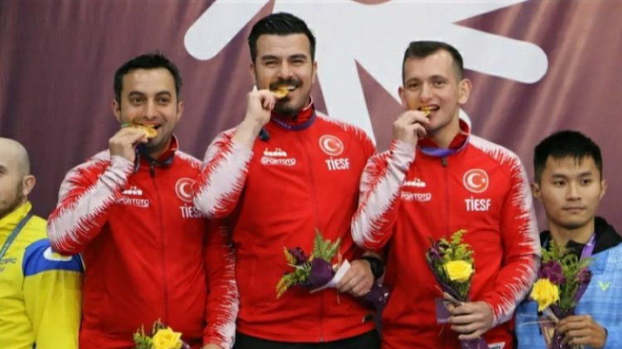 Milli sporcular Türkiye'yi gururlandırdı