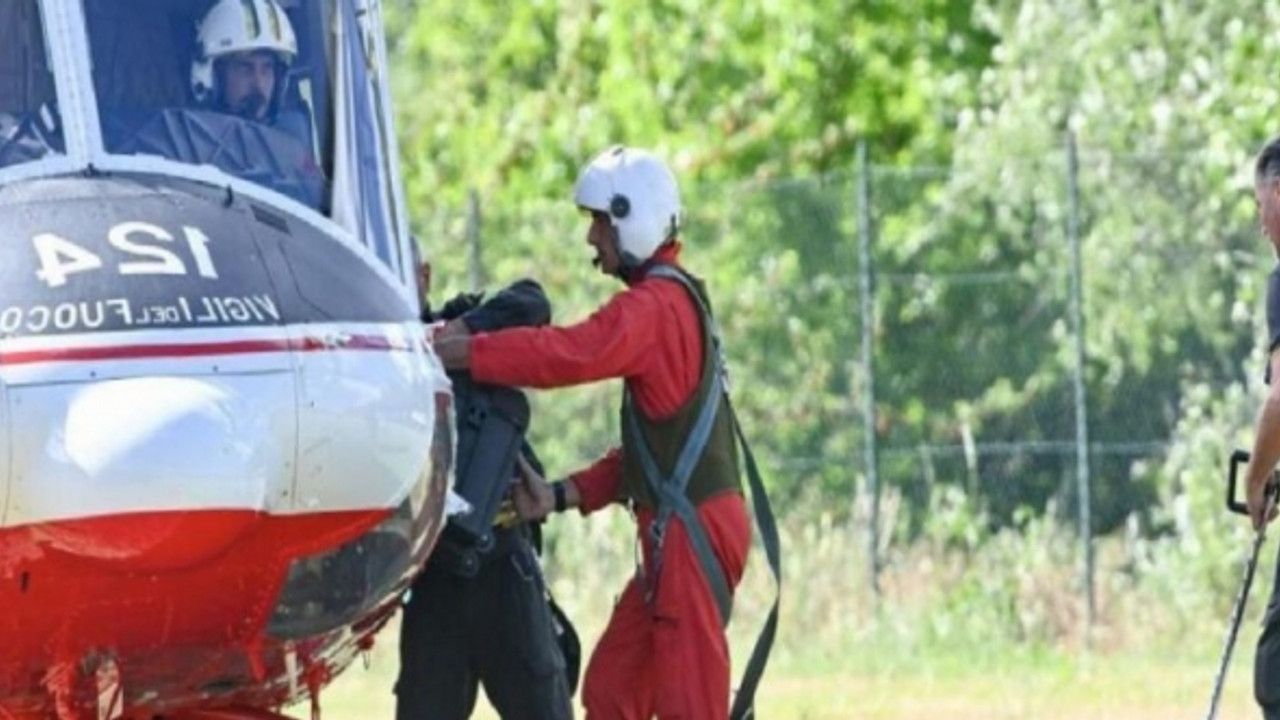 İtalya'da ki Helikopter kazasında 5 kişinin cansız bedenine ulaşıldı
