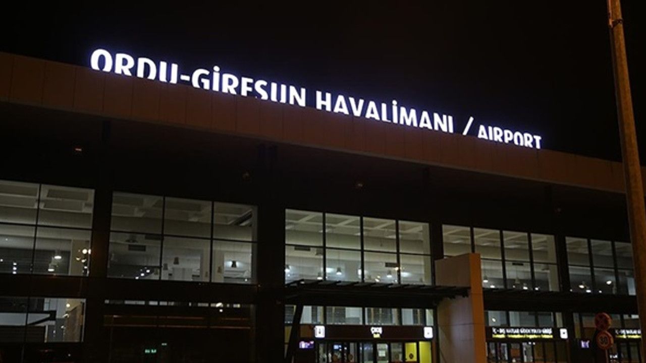 Ordu-Giresun Havalimanı'ndan yurt dışı uçuşlar başlıyor
