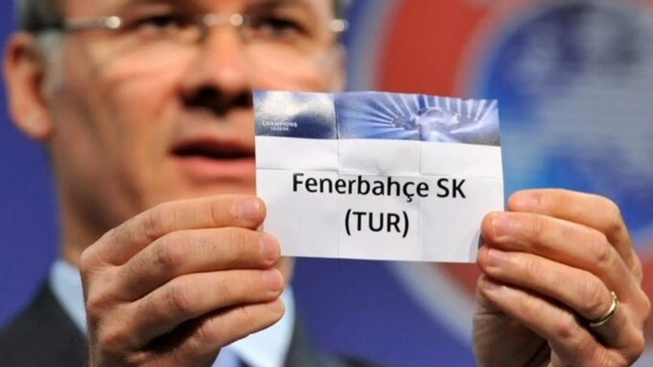 UEFA Şampiyonlar Liginde Fenerbahçe'nin rakibi belli oldu