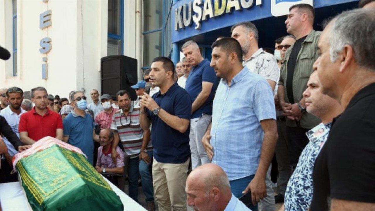 Kuşadası Belediyesi'nde Ahmet Balsak'a son görev