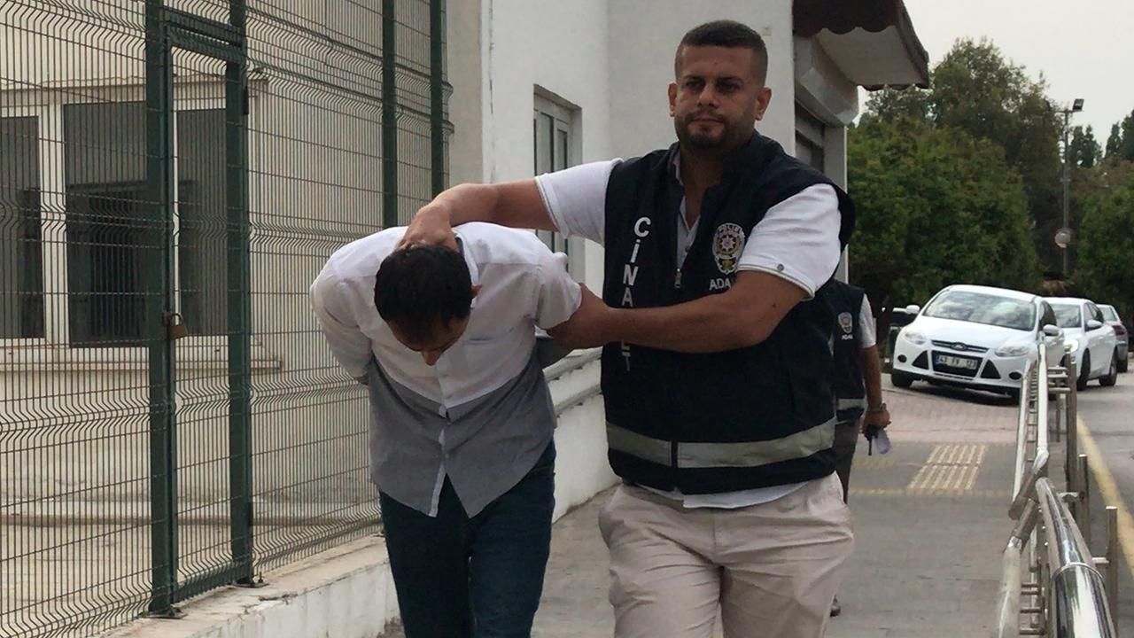 Adana'da eski eşini kafasına taşla vurarak öldüren zanlı tutuklandı