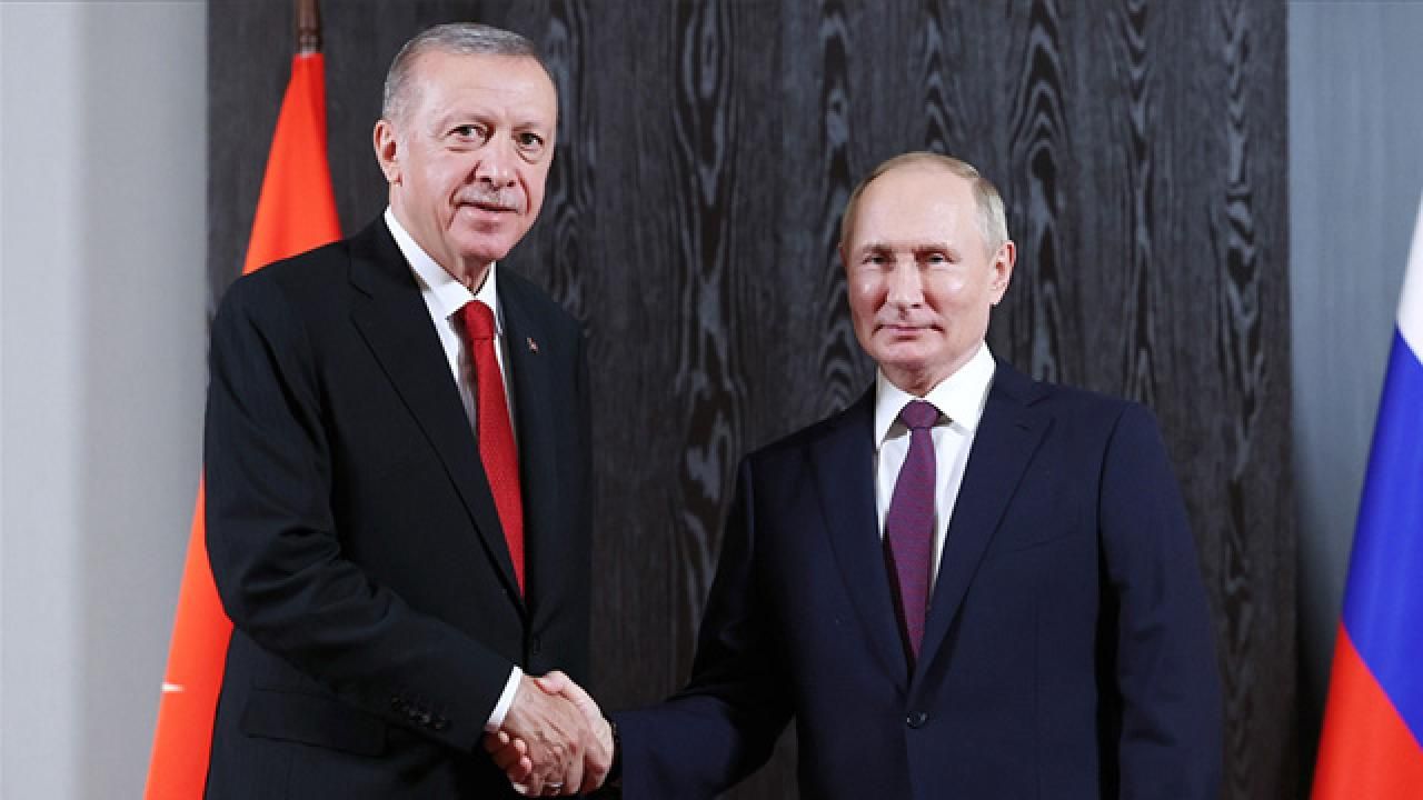 Cumhurbaşkanı Erdoğan Rusya Devlet Başkanı Vladimir Putin ile görüştü!
