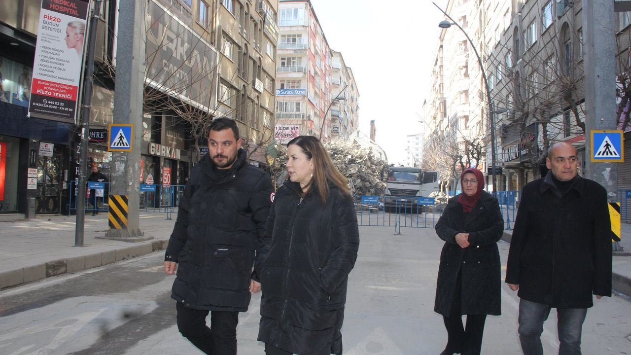 MHP Milletvekili Arzu Erdem Elazığ’da incelemelerde bulundu