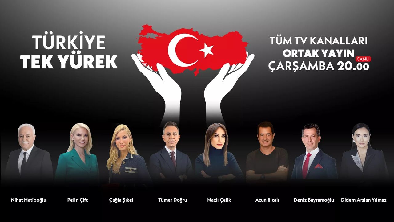 "Türkiye Tek Yürek" ortak yayınında kaç lira toplandı? Kim ne kadar bağış yaptı?