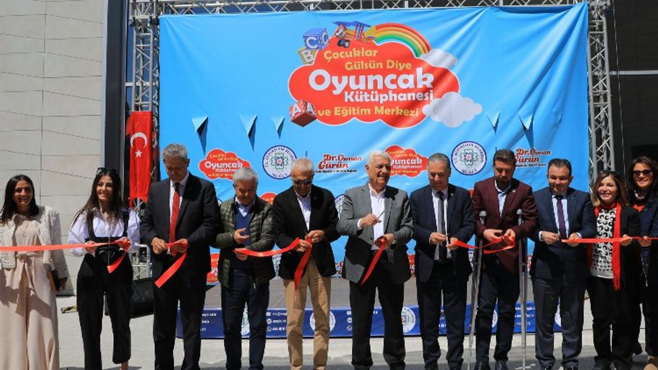 Muğla'da Büyükşehir Oyuncak Kütüphanesi açıldı