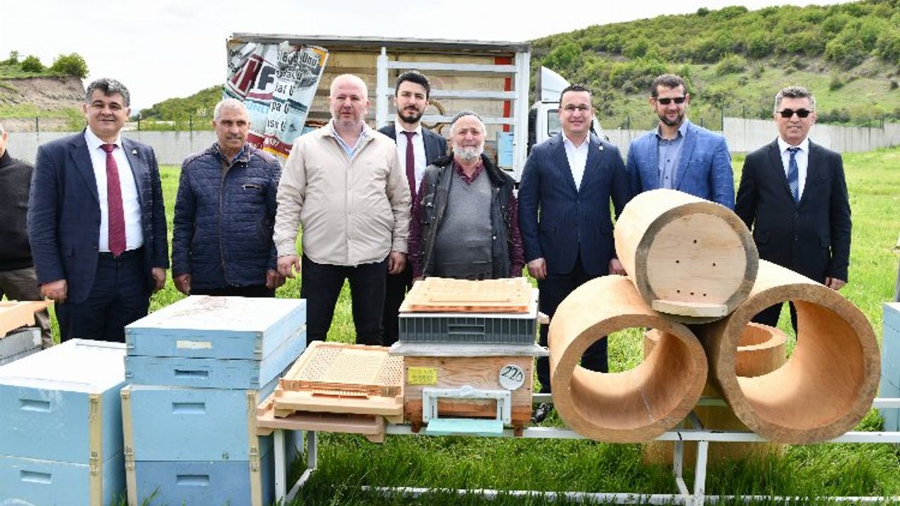 Türkiye'de ilk arı pazarı Bursa'da kuruldu