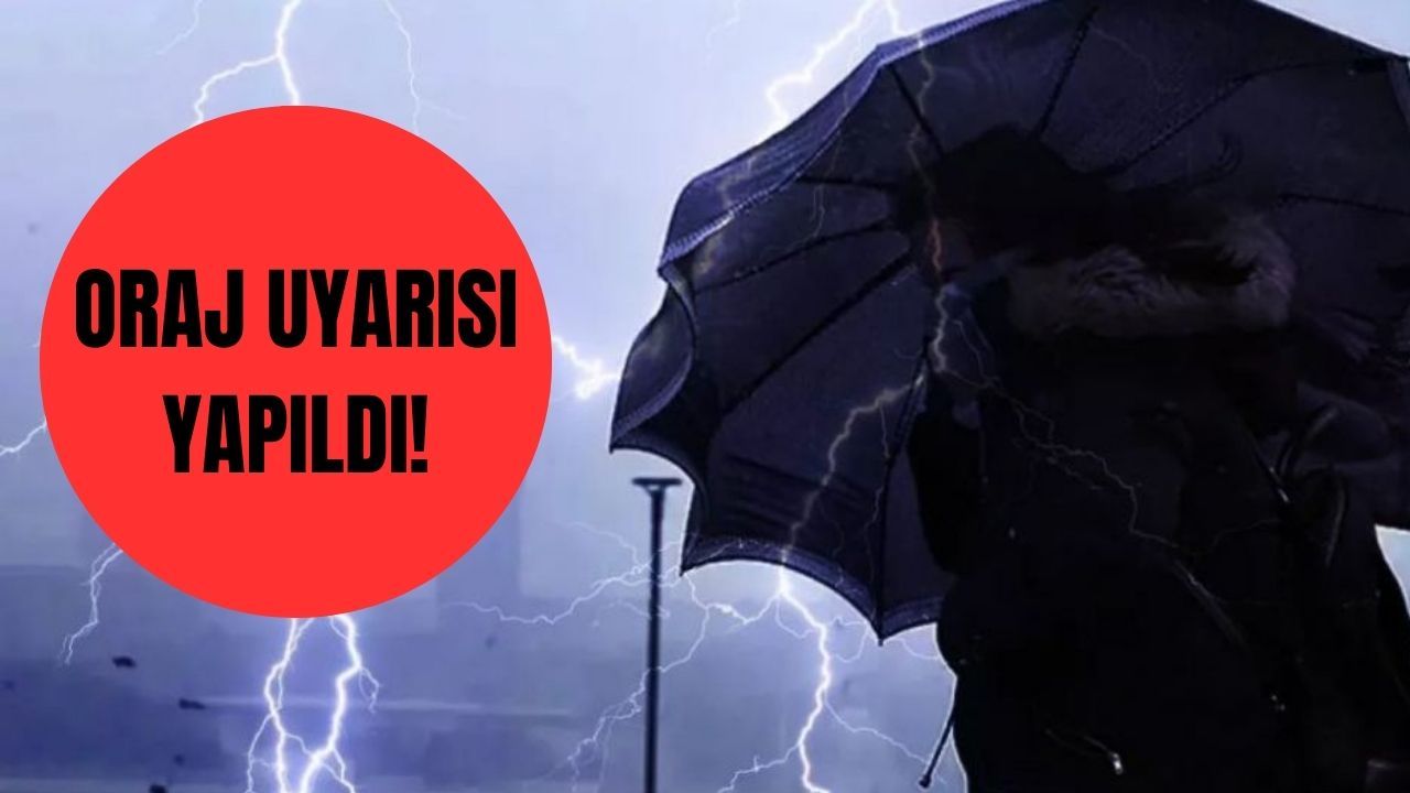 Meteoroloji'den İstanbul ve İzmir'e Oraj uyarısı! Oraj nedir?