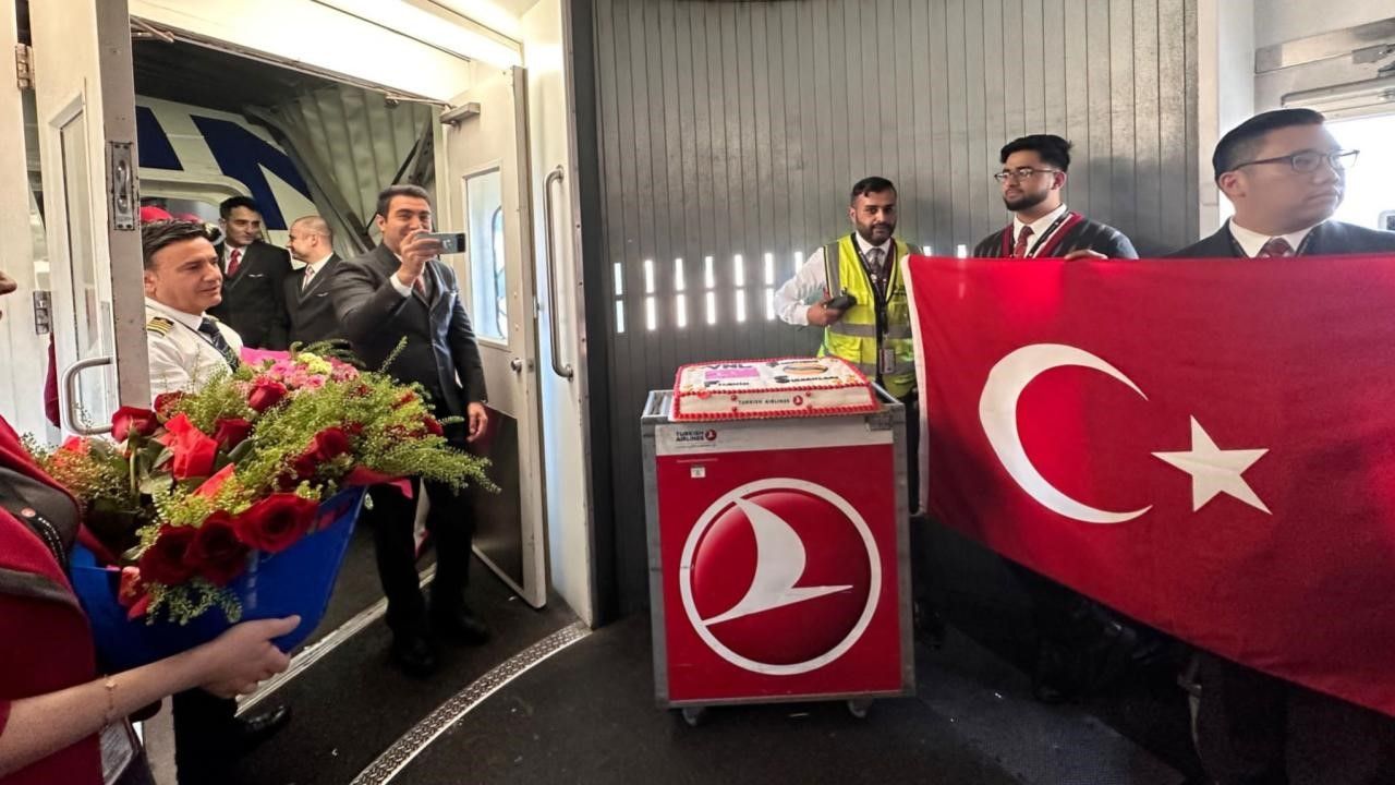 Türk Hava Yolları Filenin Sultanları’na özel anons yaptı