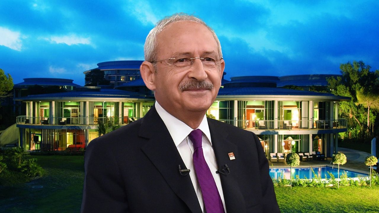 CHP Lideri Kemal Kılıçdaroğlu geceliği 316 Bin TL olan Lüks villada mı tatil yaptı?