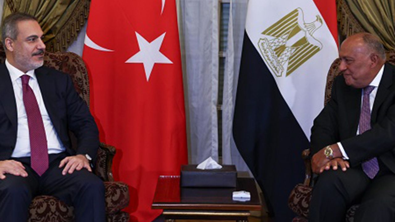Dışişleri Bakanı Hakan Fidan Mısırlı mevkidaşı Şukri ile görüştü