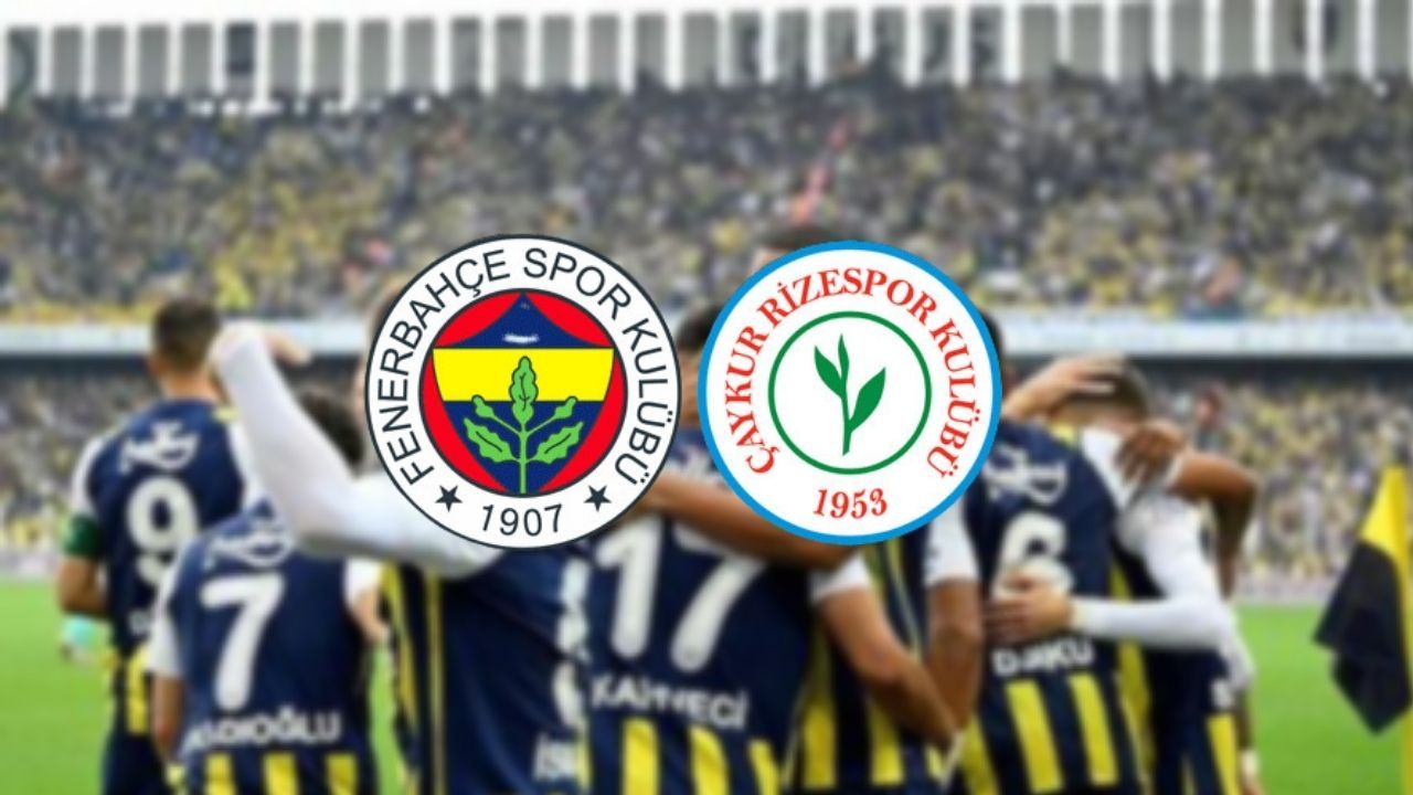 Fenerbahçe gol oldu yağdı! Rizespor'u 5-0 mağlup etti