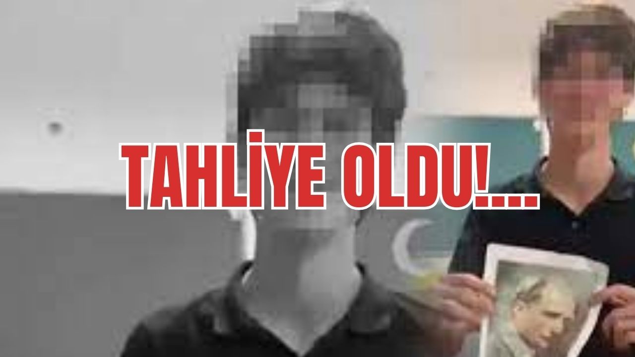 Atatürk'e hakaret eden lise öğrencisi tahliye edildi