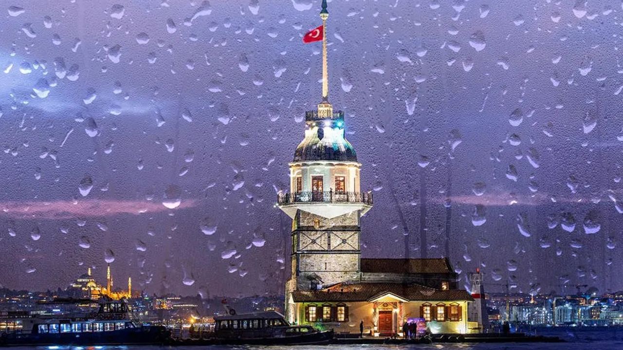 İstanbul için fırtına ve dolu yağışı uyarısı