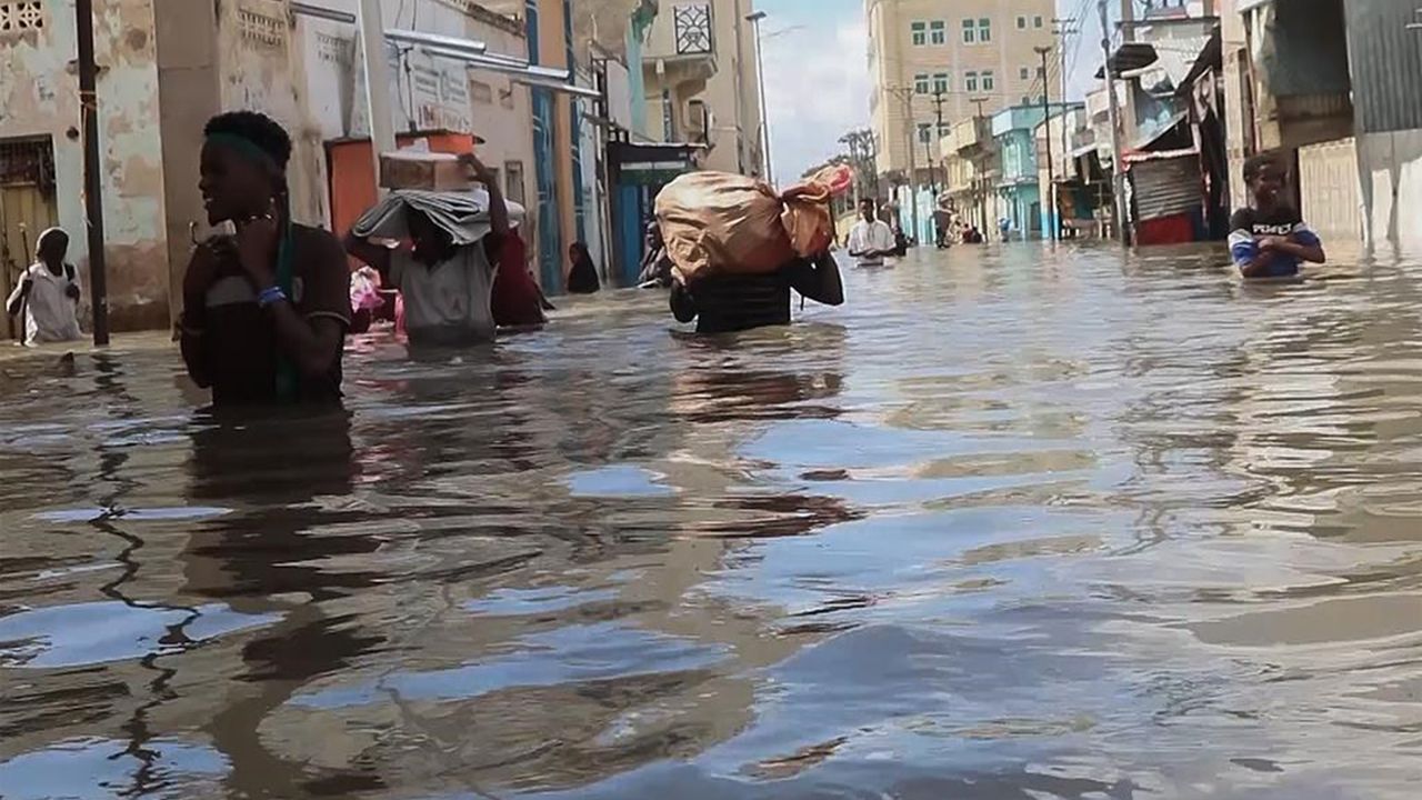 Somali'de şiddetli yağış sellere yol açtı: 96 can kaybı