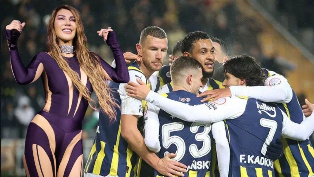 Fenerbahçe maçında Hande Yener damgası!