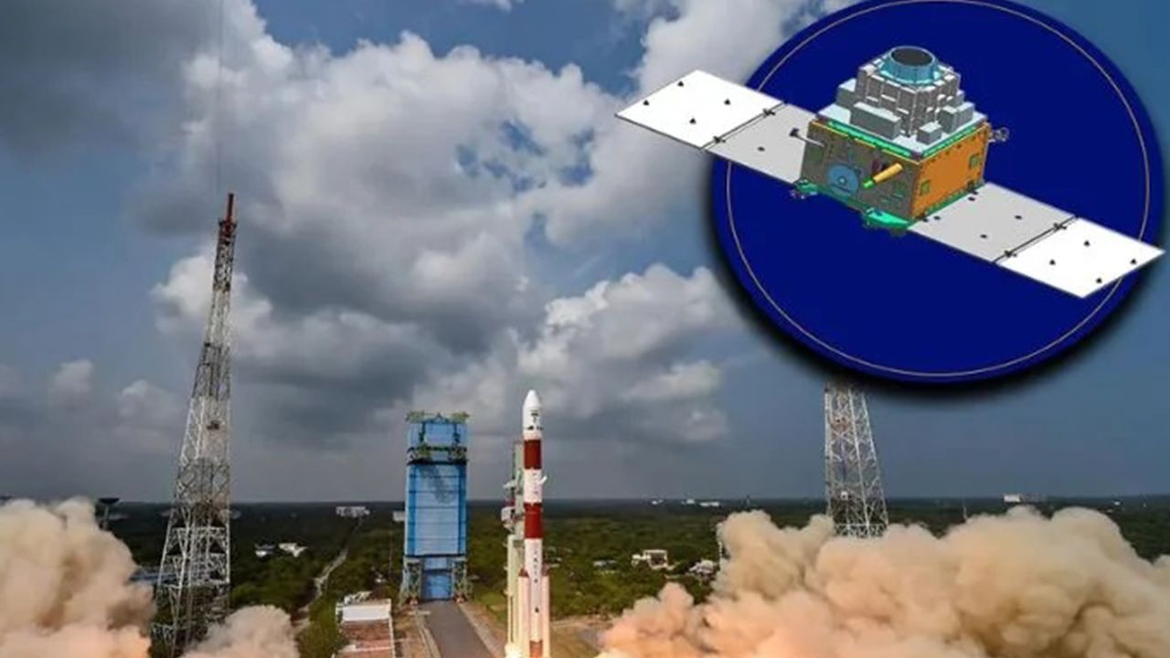 Hindistan uzaya gözlem uydusu gönderdi