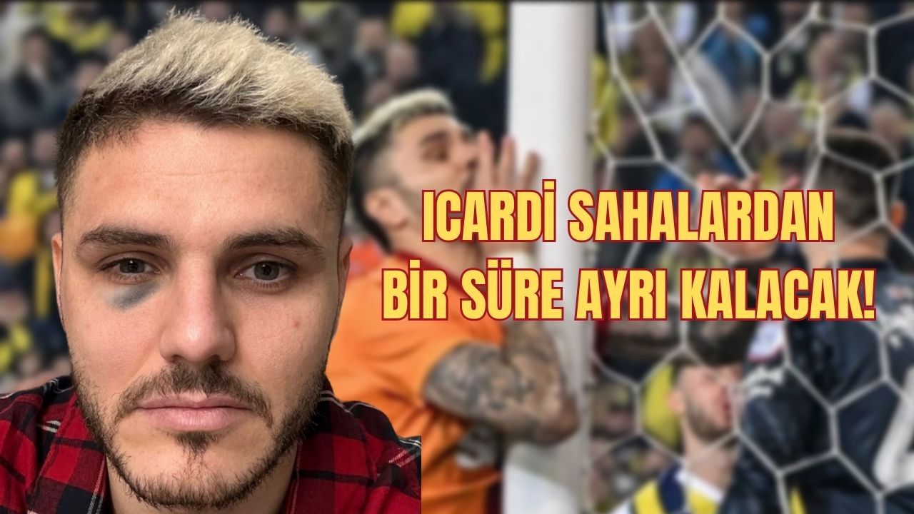Galatasaraylı Mauro İcardi sahalara bir süre veda ediyor!