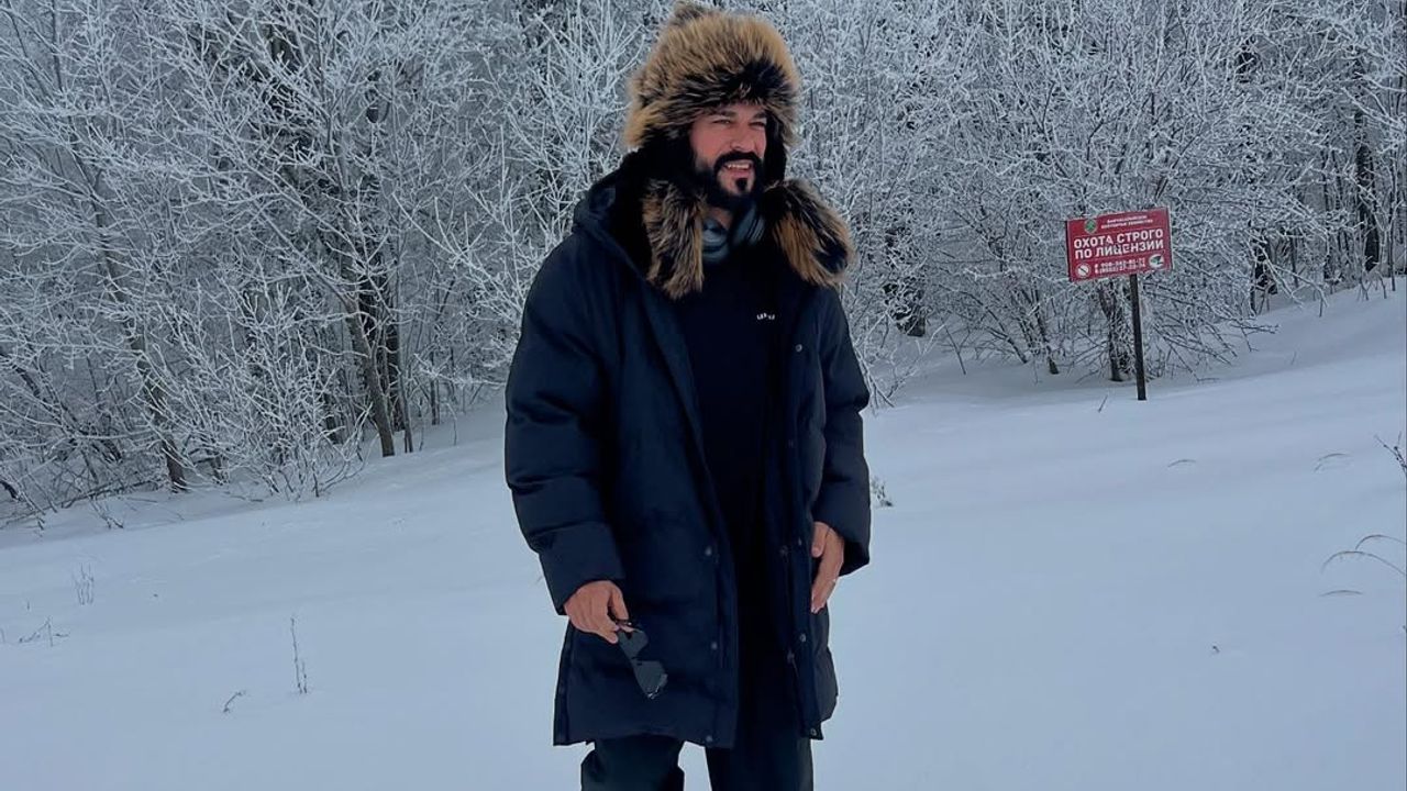 Burak Özçivit’in Moskova tarzı!