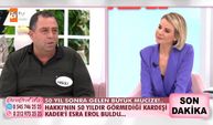 Hakkı'nın 50 yıldır görmediği kardeşi Kader'i Esra Erol buldu!