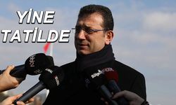 Ekrem İmamoğlu yorgunluğunu kayak merkezinde atıyor