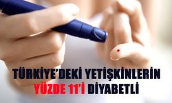 Türkiye'de yetişkinlerin yüzde 11'i diyabet hastası