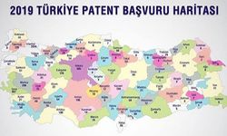 2019 yılı Marka ve Patent başvuru haritası yayınlandı