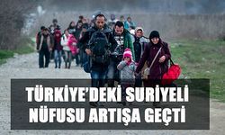 Türkiye'deki Suriyeli nüfusu artışa geçti