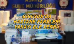 Giresun'da Devlet Hastanesi'nde hırsızlar yakayı ele verdi!