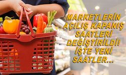 Marketlerin açılış kapanış saati değiştirildi! İşte yeni saatler...