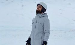 Zümrüdüanka'nın Serhat'ı Set Arası Kayak Keyfi Yaptı