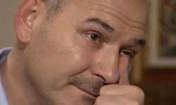 Bakan Süleyman Soylu gözyaşlarını tutamadı!