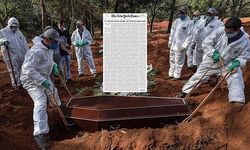 New York Times gazetesi Koronavirüsten ölen 100 bin kişinin ismini paylaştı!