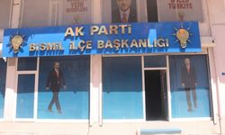 Bismil AK Parti İlçe Başkanlığına molotofkokteyli saldırı!