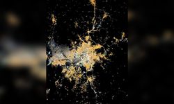 NASA Ankara'nın harika gece fotoğrafını paylaştı!