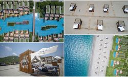 Plajlarda oluşturulan özel bölümler oldukça ilgi görüyor!