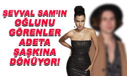 Şevval Sam'ın oğlunu görenler adeta şaşkına döndü!