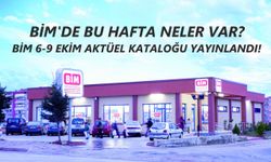 Bu hafta BİM'de neler var? BİM 6-9 Ekim aktüel kataloğu yayınlandı