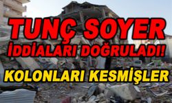 İzmir'de dehşete düşüren iddiaları Tunç Soyer doğruladı! Kolonları kesmişler