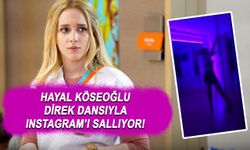 Oyuncu Hayal Köseoğlu direk dansıyla Instagram'ı sallıyor