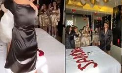 Gerdek partisi yapınca büyük tepki aldılar