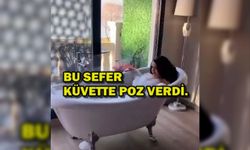 Naz Mila küvetteki paylaşımları ile sınırları zorluyor!