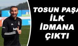 Cenk Tosun yıllar sonra Beşiktaş antrenmanına çıktı