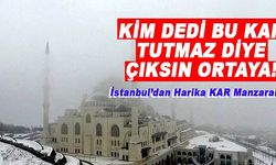 İşte İstanbul'dan en güzel kar manzaraları