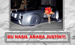 Justin Bieber'ın arabasını gören dönüp bir daha bakıyor!