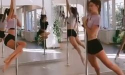 Şeyma Subaşı direk dansında hünerlerini ortaya koydu