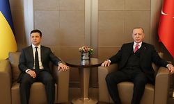 Cumhurbaşkanı Erdoğan, Ukrayna Devlet Başkanı Vladimir Zelenskiy ile bir araya geldi